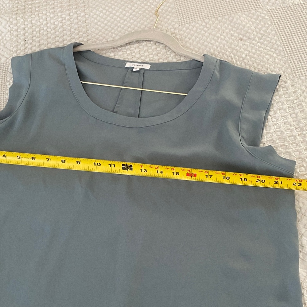 Pleione Sleeveless Top - Dusty Blue - Picture 6 of 7